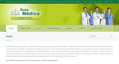 Desktop Screenshot of guiamedicojaragua.com.br